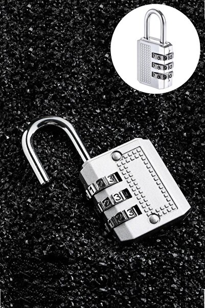 Boldy 25 мм. Кодовый замок для чемодана - Замок для дорожной сумки - Навесной...