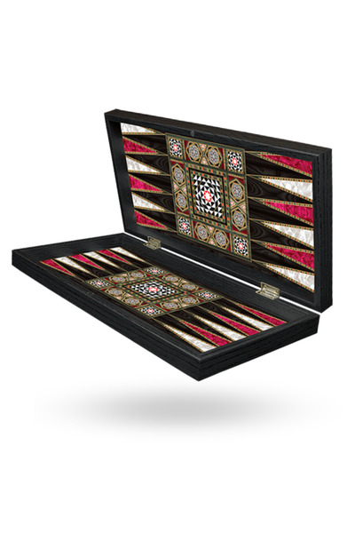 ForWhat Embroidered Classic Backgammon for Office Home Office Gift