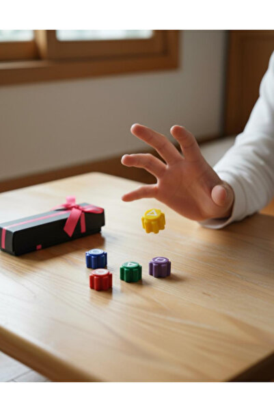 BuradaBuldun لعبة سكويت - لعبة ذكاء من 5 قطع - لعبة الإدراك والاستراتيجية مع علبة هدايا