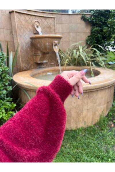 GİYSİ DÜNYASI 57 Alya Fabric Collared Cardigan