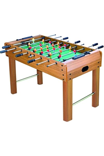 GOLD MARKET Football Table with 8 Handles and Legs, Metal, Wood and ABS, Field and 21 Players, Scoreboard