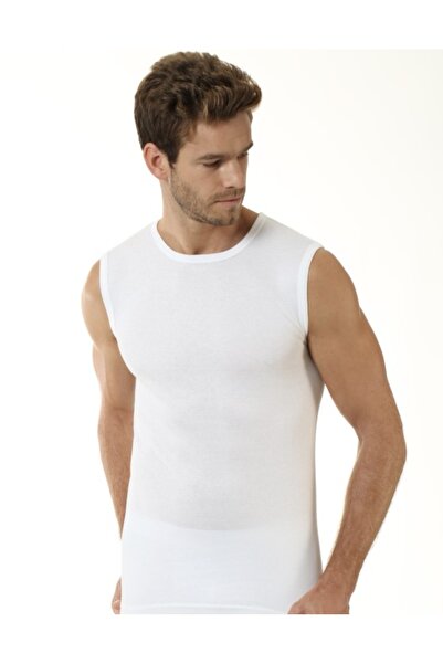 NightLove قميص رجالي بدون أكمام من Öztaş برقبة دائرية 1055-A