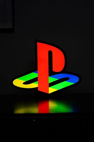 MEK Playstation PS1 Tasarımlı Gece Lambası Dekoratif Aydınlatma