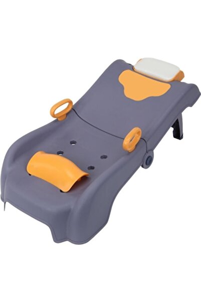 GOLD MARKET Foldable Children's Bathroom Stand, Drain, Non-Slip Feet, Polypro...