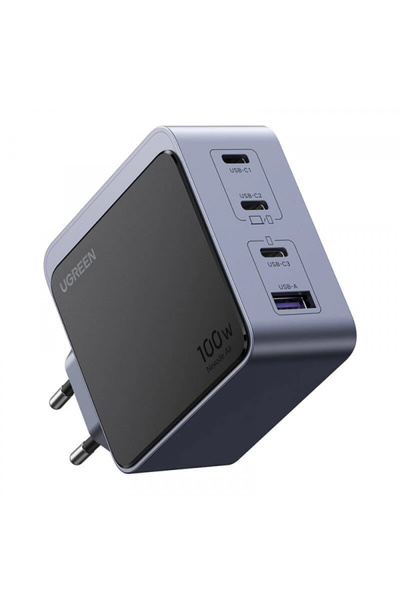 OEM UGREEN X565 Nexode Προσαρμογέας Ρεύματος, 100W, 5A, 1 Θύρα USB-A - 3 Θύρε...