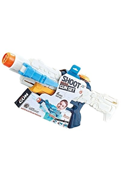GOLD MARKET Pistol cu apa pentru copii tip arbaleta, rezervor 700 ml, piscina, plaja, 2 jeturi, Multicolor | Tur