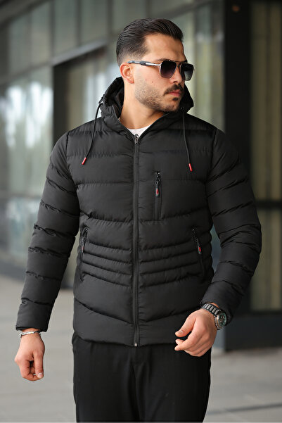FASİON MEN'S WINTER PUFFED COAT