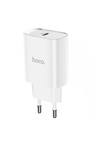 OEM HOCO N14 Φορτιστής τοίχου, 20W, 3A, 1 X USB-C, Λευκό