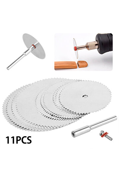 Choice1 11pcs Diamond Cutting Disc Mini Circular Saw Blade Set Sanding Grindi...