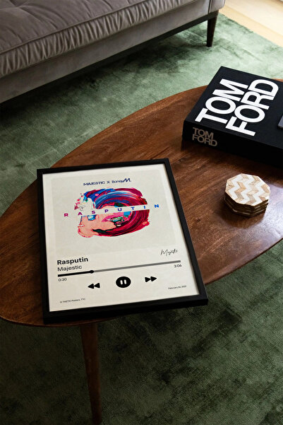 Thetic Majestic - Rasputin Single Collection Premium Spotify Poster - Song Poster!