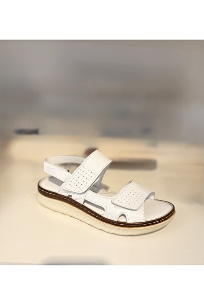 Venüs Kadın Comfort Deri Sandalet 24021724Y