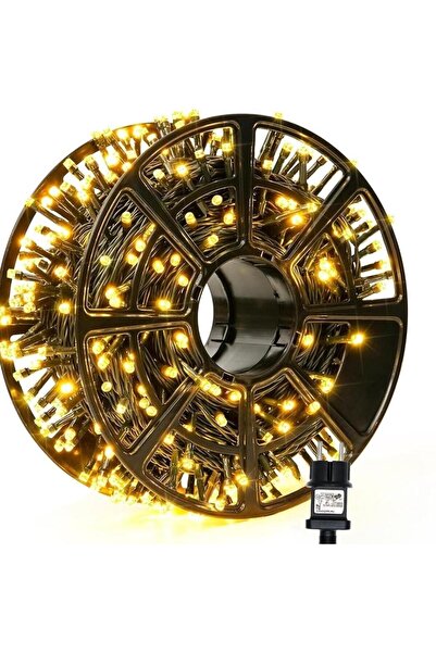 OEM Christmas installation 100 m, 500 warm white LEDs, 8 light effects, ideal for the tree, home and garden