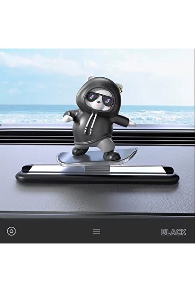 hediyeconcepti New Dashboard Car Decorations Skateboard Bear Magnetic Parking...