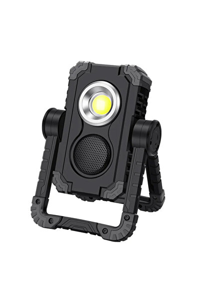 Supfire Proiector LED portabil SuperFire G11, Boxa Bluetooth, 12W, 1000lm, reincarcabil, COB, 4400mAh
