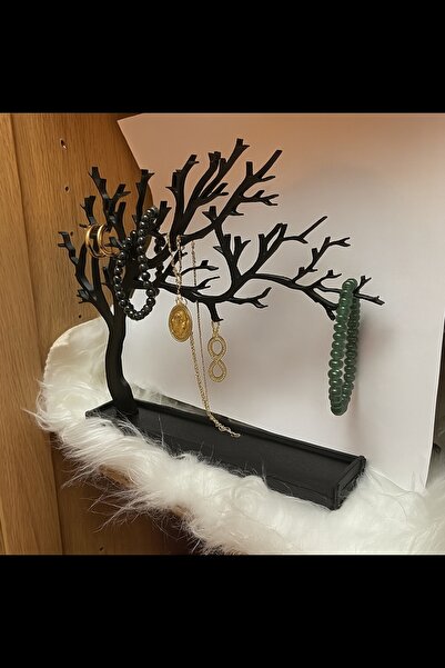 Muvesta Ağaç Şekilli Takı Standı – Zarif Kolye, Bileklik/ Yüzük/Küpe Düzenleyici