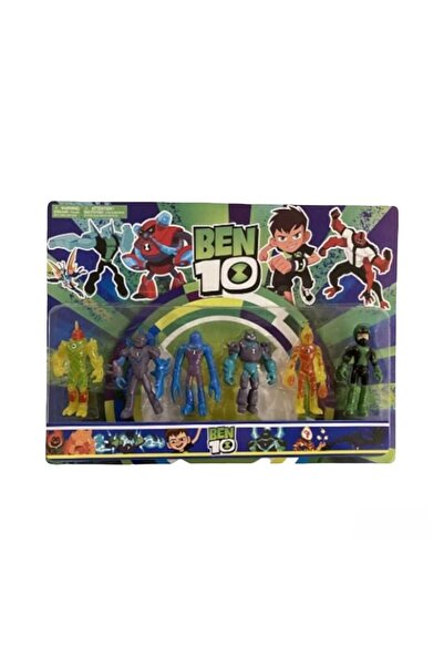 Virtual Trend Set 6 figurine Virtual Trend®, Ben 10, multicolor, +3 ani 9 cm