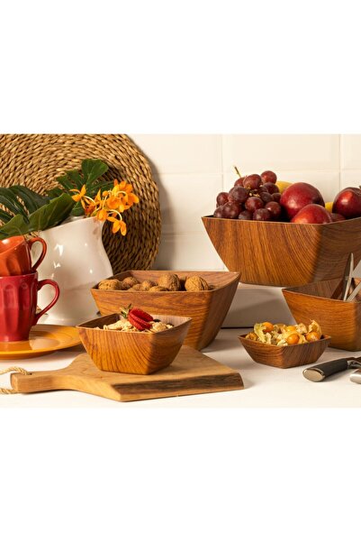 Madame Coco Renard Dorote Rectangular Bowl - Soil