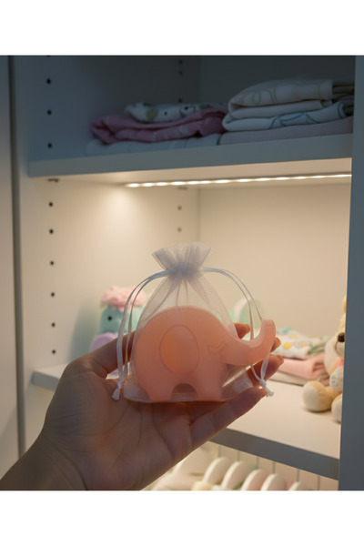 SEYORASOAP Animal Figured Orange Scented Wardrobe Soap – Elephant Shaped, Nat...