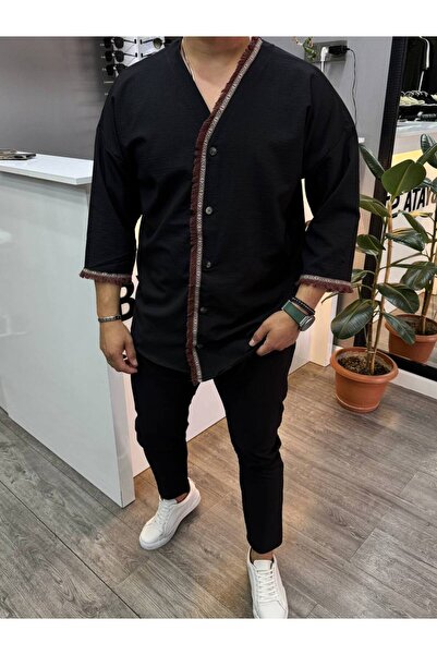 BYATA MENS STYLE Men's Embroidered Suit