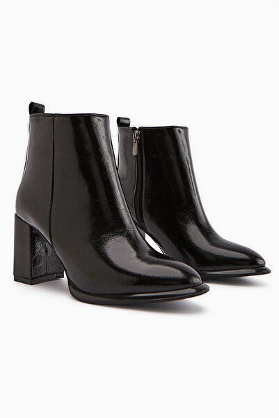 Limoya Gloria Siyah Topuklu Kadın Bot