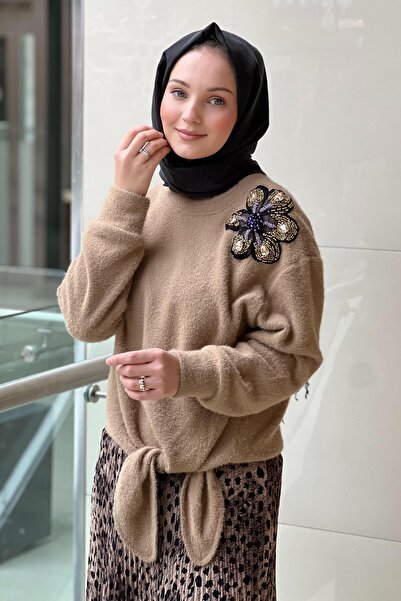 Missemramiss Violette Fleur Angora Blouse