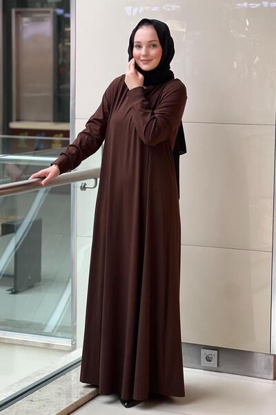 Ceremony Basic Long Sleeve Bamboo Dress