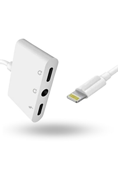 ForWhat Büro Ev Ofis Cihazları için Ios-3HUB Audio Adaptör