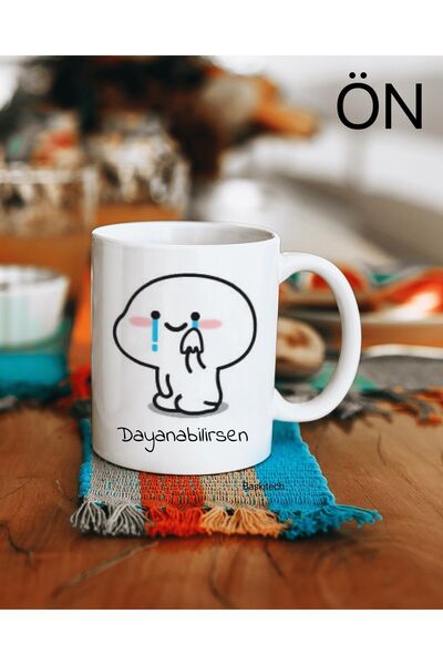 FenerciHediyelik كوب مطبوع عليه عبارة "Dayan Ali Cabbar