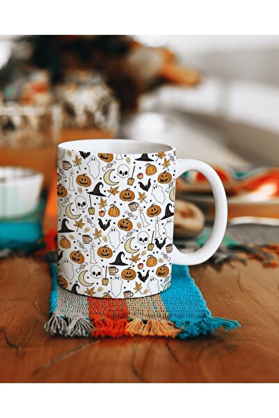 FenerciHediyelik كوب بطبعات الهالوين