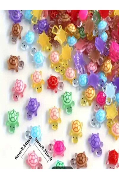 Umut 50'li Karanlıkta Parlayan Minicik kaplumbağa Figürleri 80,5-1 cm) açıklamaya dikkat edelim