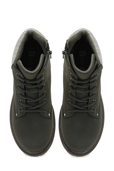 ICool Design Swip g 5Pr Khaki Boy's Worker Boots