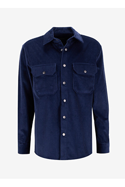 Fabrika Dış Gömlek, XL, İndigo