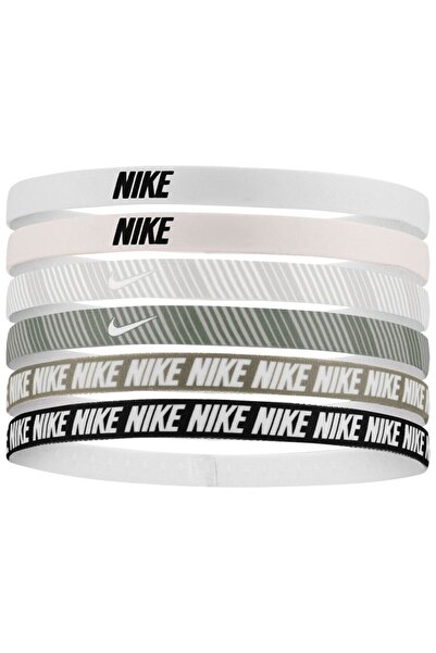 Nike Bandă de păr unisex roz Flex Classic, 6 bucăți, imprimată N.101.1930.671.os