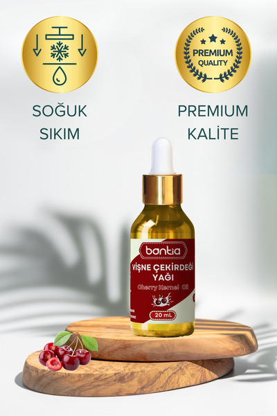 Bontia Cherry Seed Oil 20 ml – 100% Pure Cold Pressed