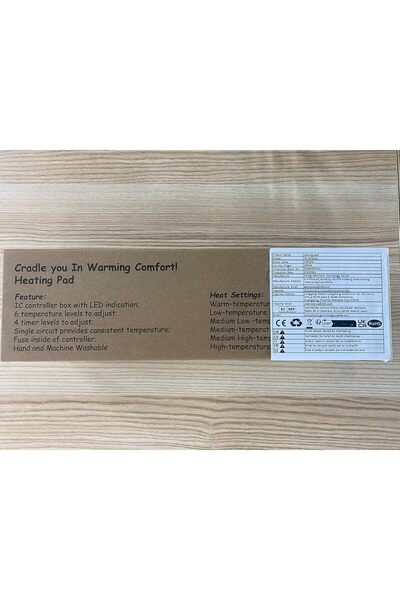 Xess Heating pad, Electric Heat Pad with Automatic Switch-Off and 6 Temperature Levels Heating pad for Ba