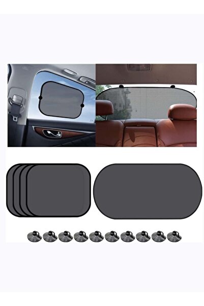 Arabest مجموعة من 5 ستائر نافذة السيارة، حماية من وهج الشمس والأشعة فوق البنف...