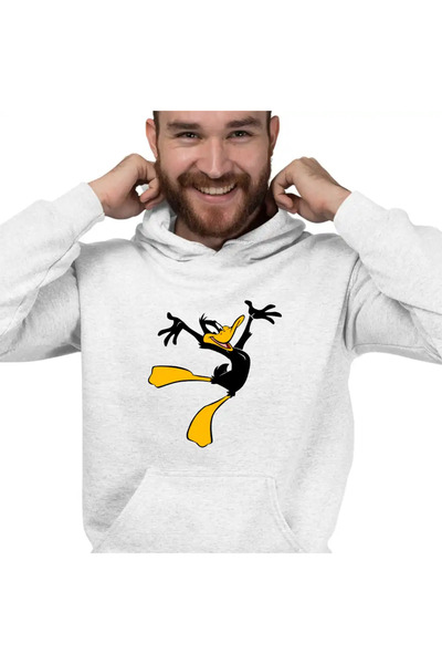 OEM Men's Hoodie Daffy Duck Black