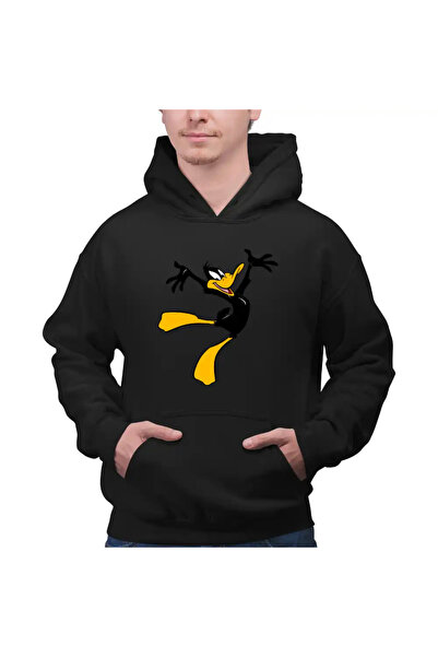 OEM Hanorac Barbati Daffy Duck Ratoi Negru