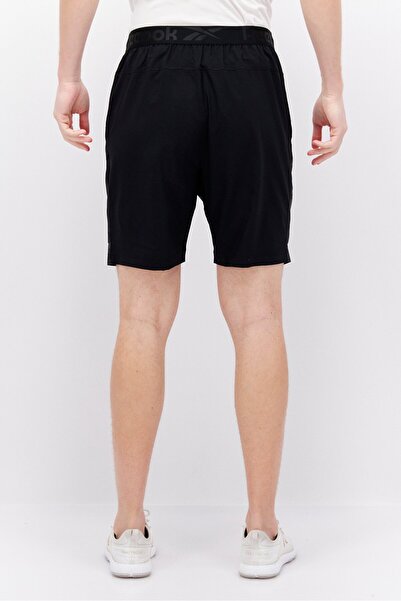 Reebok Men Sportswear Fit Outdoor Shorts, Khaki/Black