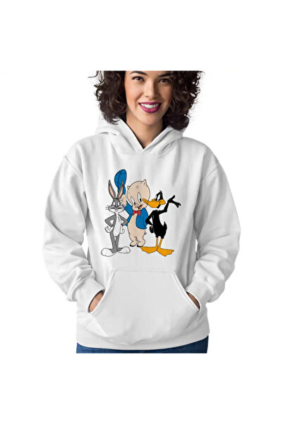 OEM Hanorac Femei Daffy Duck Bugs Bunny Porky Pig