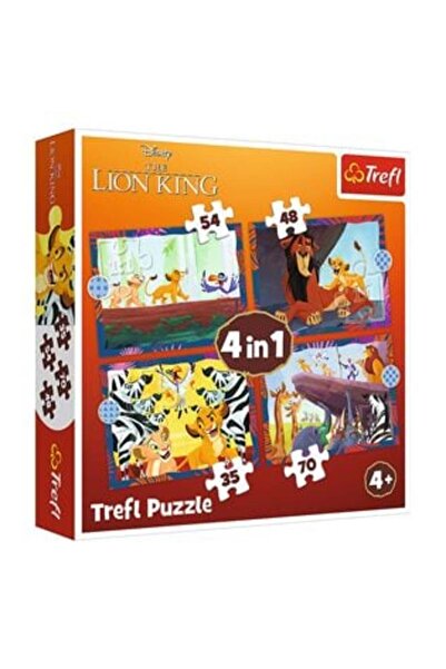 SHOPIENS Puzzle Lion King 4 in 1 - Trefl