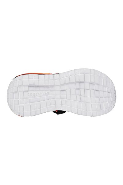 SKECHERS Mega-Splash 4K Mega-Craft Pixel Adaptive Closure Sandals - Red & Black