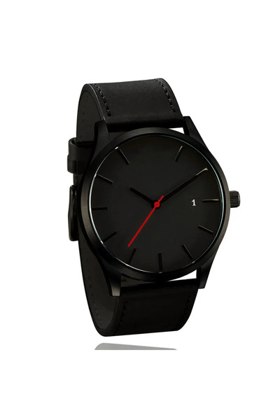 Choice No black Military Sport Casual Leather Men's Watch Top Brand Fashion A...