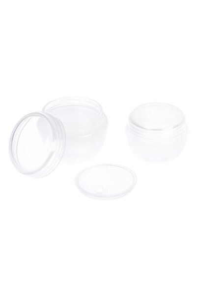 MYONNA IT & E- COMMERCE Travel Container Set, 30g and 50g, 2 Pieces, Transparent Plastic