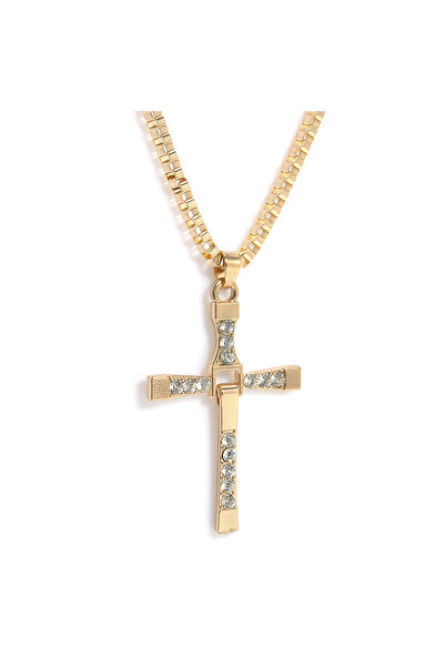 Choice قلادة ذهبية من سلسلة Fast and Furious 6 7 مصنوعة من الغاز الصلب من إنت...