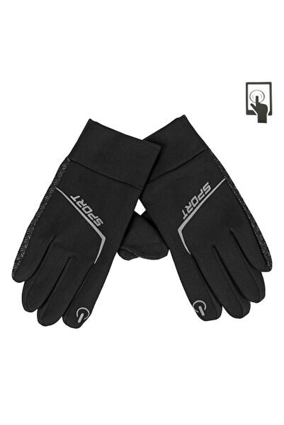 SHOPIENS Γάντια Ποδηλασίας για Οθόνη Αφής, Μαύρα, 1 Ζεύγος, MYONNA IT & E-COM...