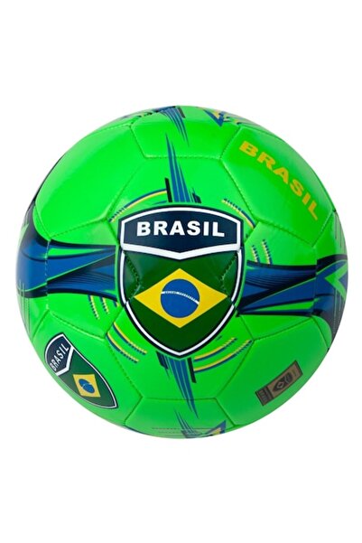 SHOPIENS Minge Fotbal, Brazilia, Nr. 5, Verde multicolor, MYONNA IT & E- COMM...
