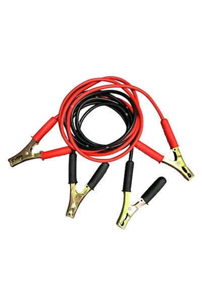 SHOPIENS Cabluri Porneste Auto, 600AMP, 2.5m, Miez Aluminiu, Cupru, Rosu/Negr...