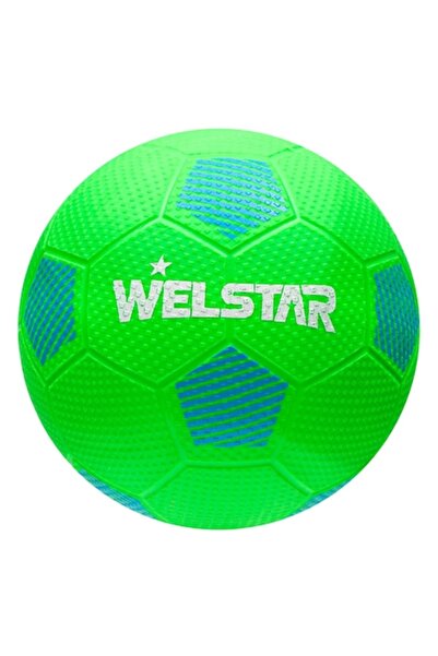 SHOPIENS Minge Plaja Welstar, Model Fotbal, Culoare Verde, Diametru 18cm, Pla...