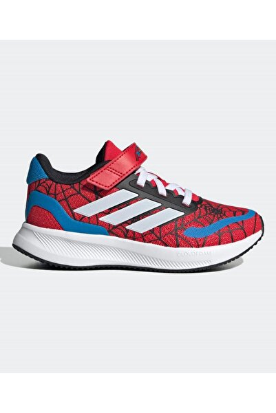 adidas x Marvel Spider-Man Runfalcon 3.0 Running Shoes - Pure Ruby/Cloud White/Bright Blue
